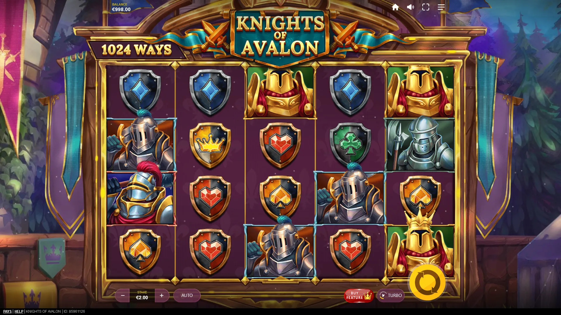 Pin Up Knights of Avalon